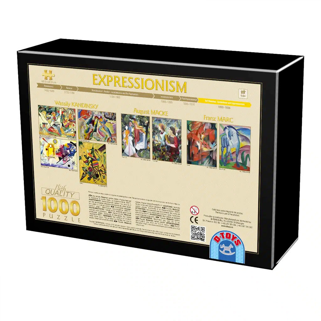 Puzzle Cavallo Marc Scatola