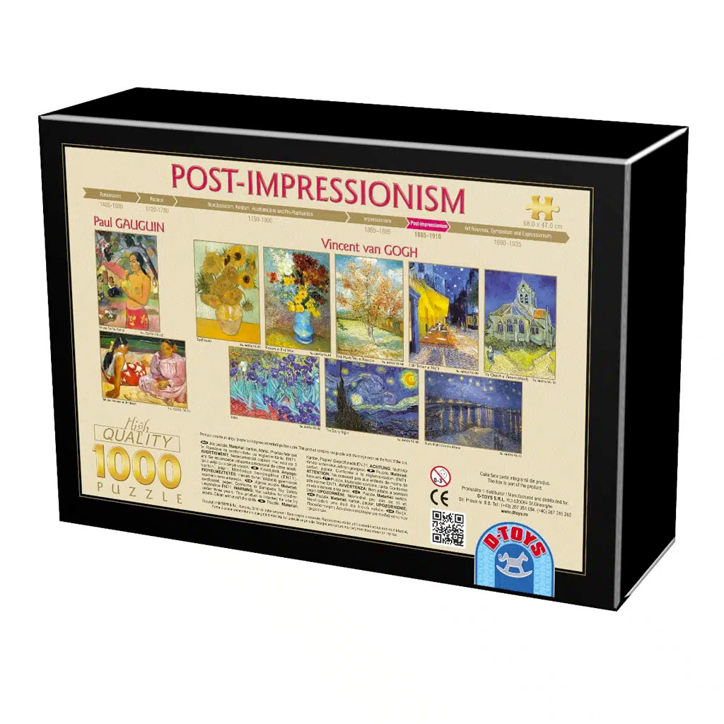 Puzzle Notte Stellata Van Gogh Scatola