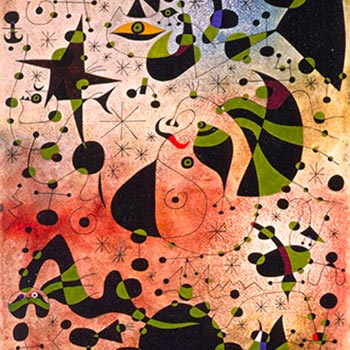 The Passage Of The Divine Bird Mirò