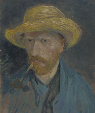 Autoritratto Van Gogh Con Pipa