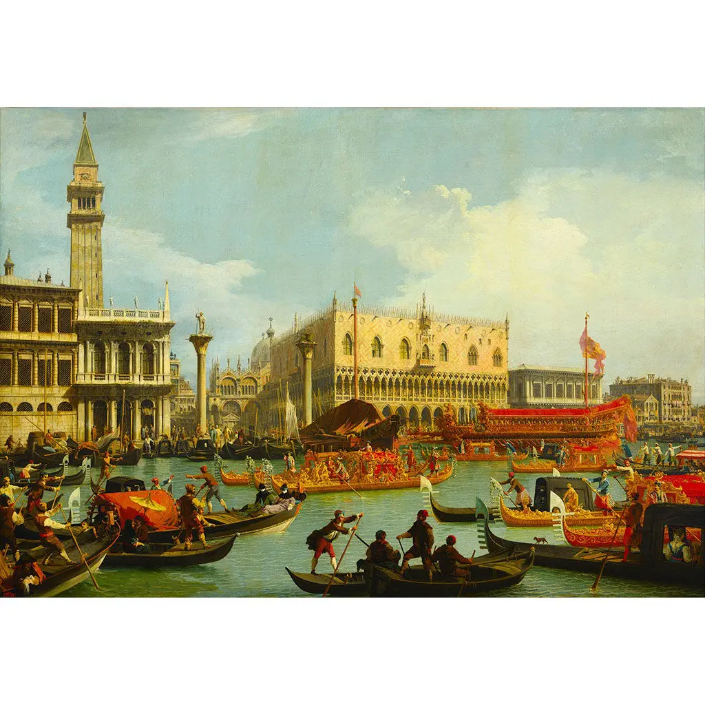 Canaletto Piazza San Marco Bucintoro Puzzle Opera