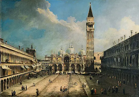 Canaletto Piazza San Marco Veduta