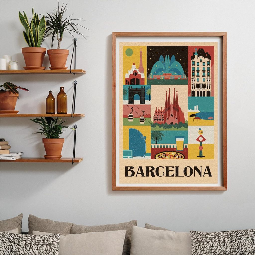 Clementoni Barcelona Puzzle 1000 Pezzi Style In The City