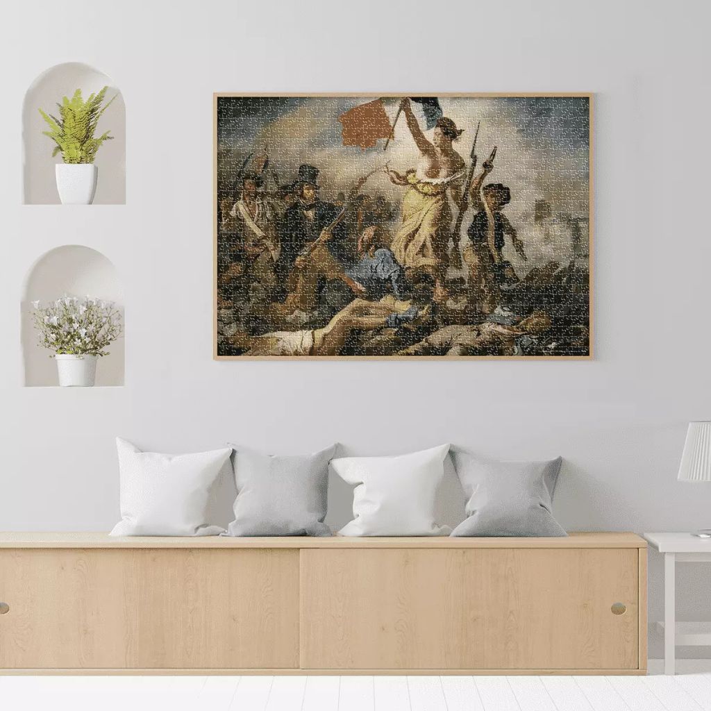 Delacroix La Libertà Che Guida Il Popolo Puzzle 1000 Pz