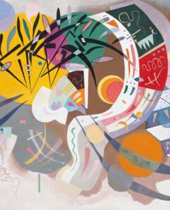 Puzzle 1000 pièces Vassily Kandinsky - Dominant Curve - D Toys