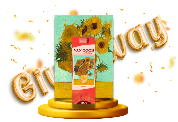 Girasoli Vangogh Givaway Puzzle Arte