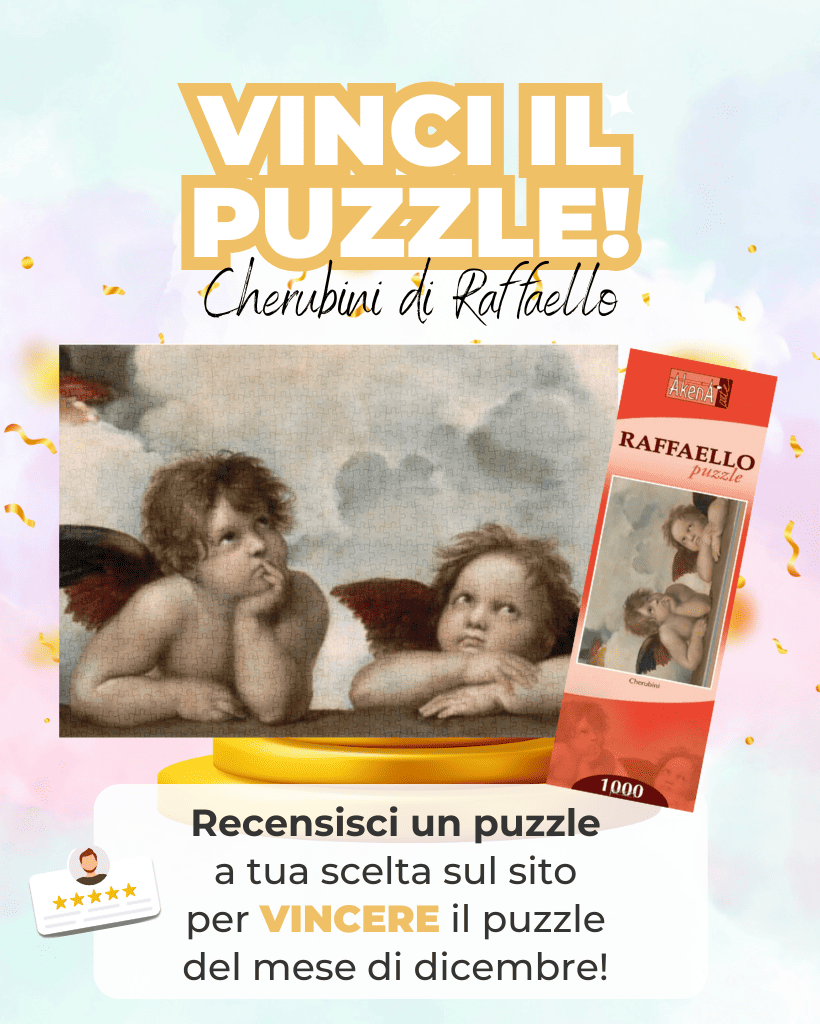Giveaway Puzzle Arte Dicembre