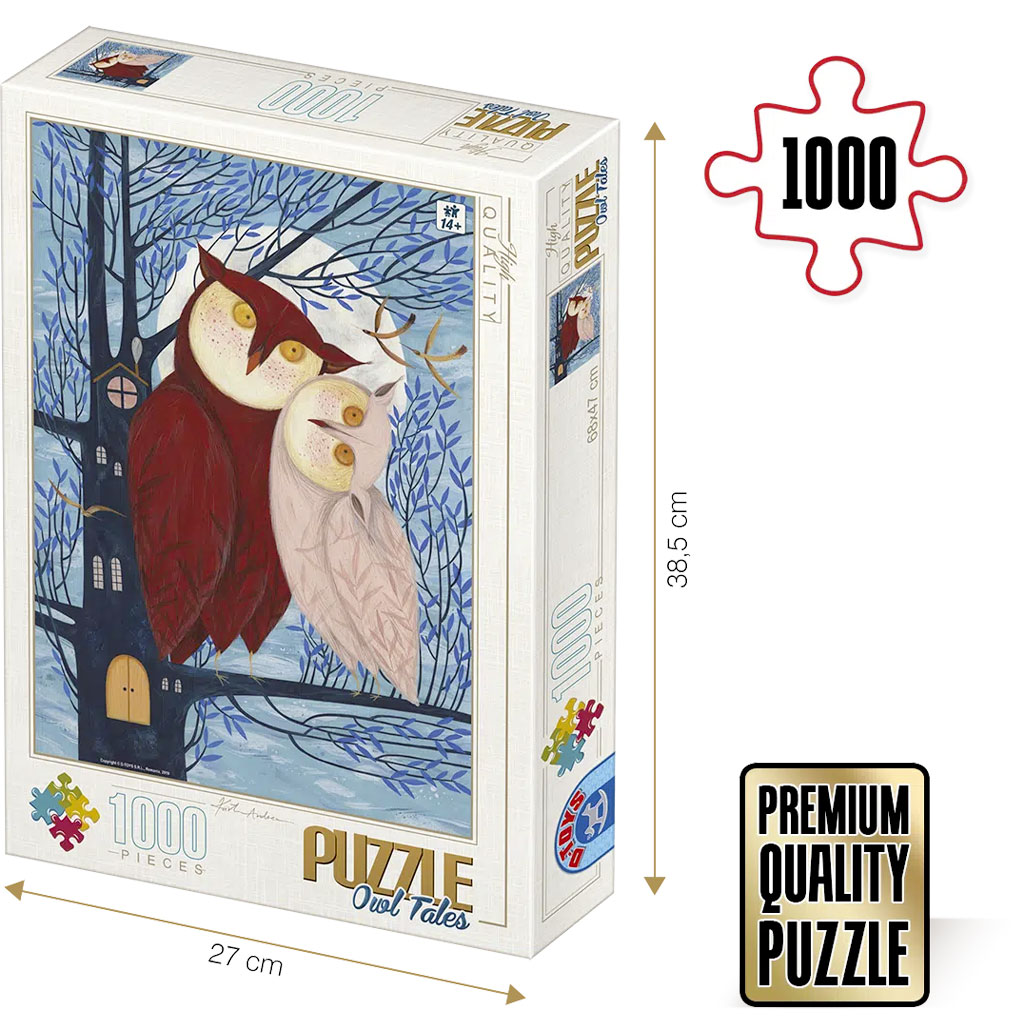 Gufi E Civette Puzzle 1000 Pezzi