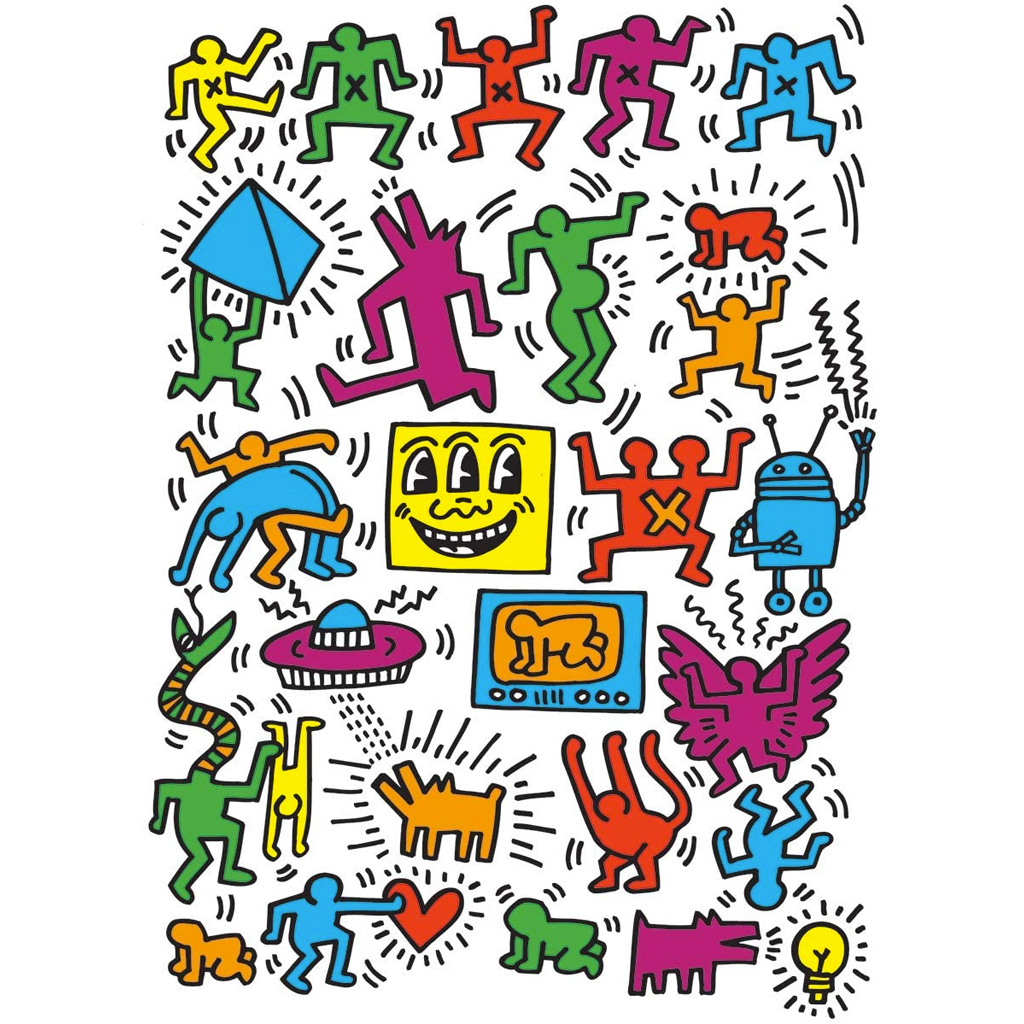 Keith Haring Puzzle Arte