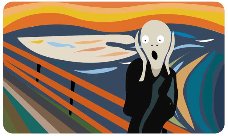 L’urlo di Munch: scoperta una scritta segreta dietro al dipinto
