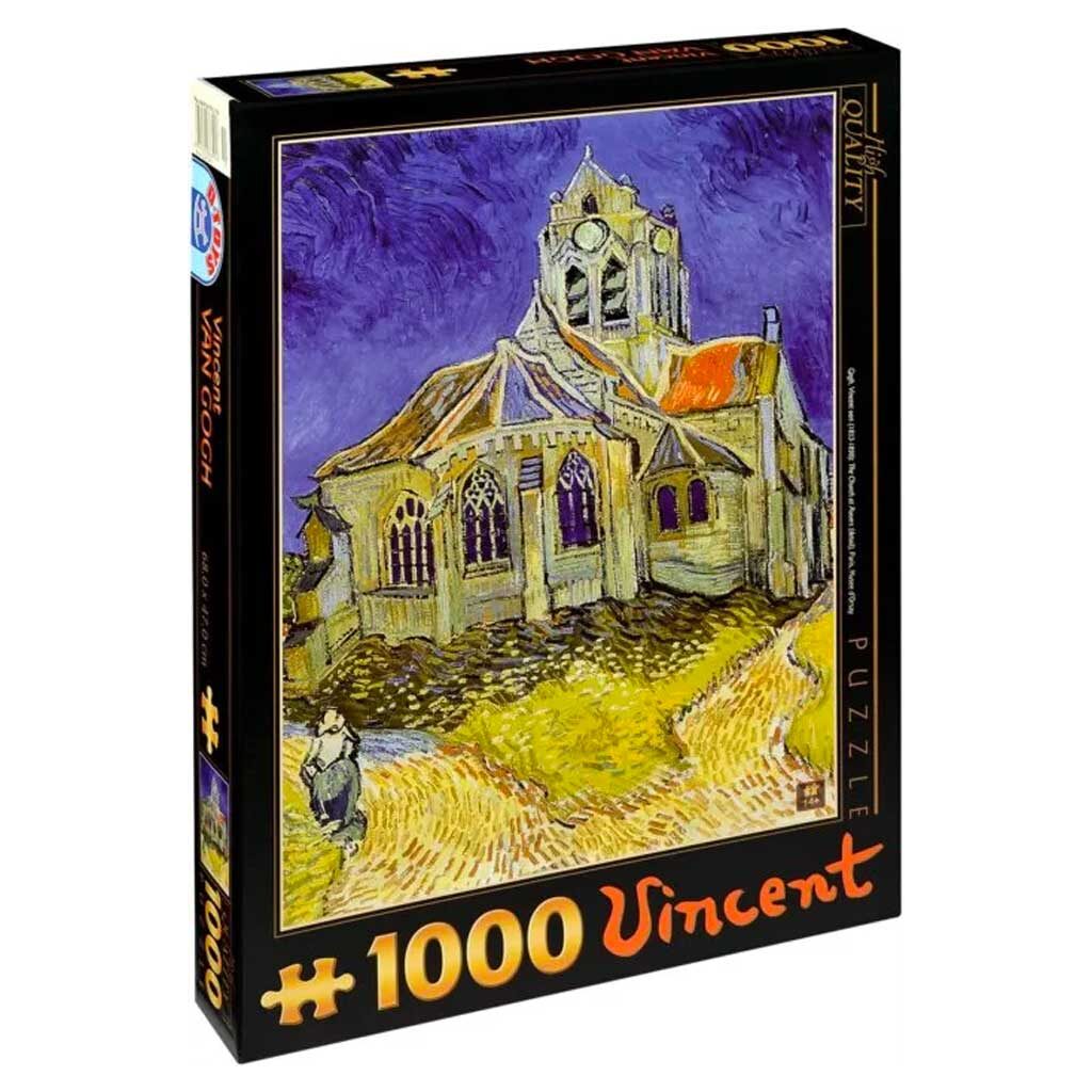 La Chiesa Di Auvers Van Gogh Puzzle 1000 Pezzi