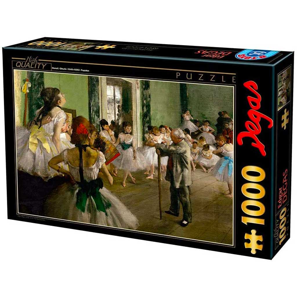 Lais Puzzle Edgar Germain Hilaire Degas - Tre Ballerine in Una Sala da