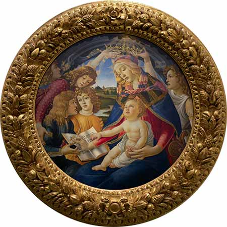 Madonna Del Magnificat Botticelli