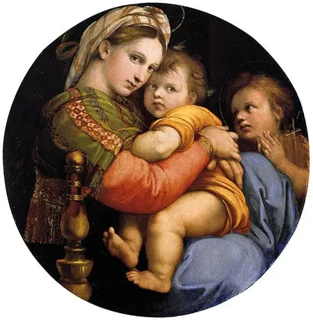 Madonna Della Seggiola Raffaello