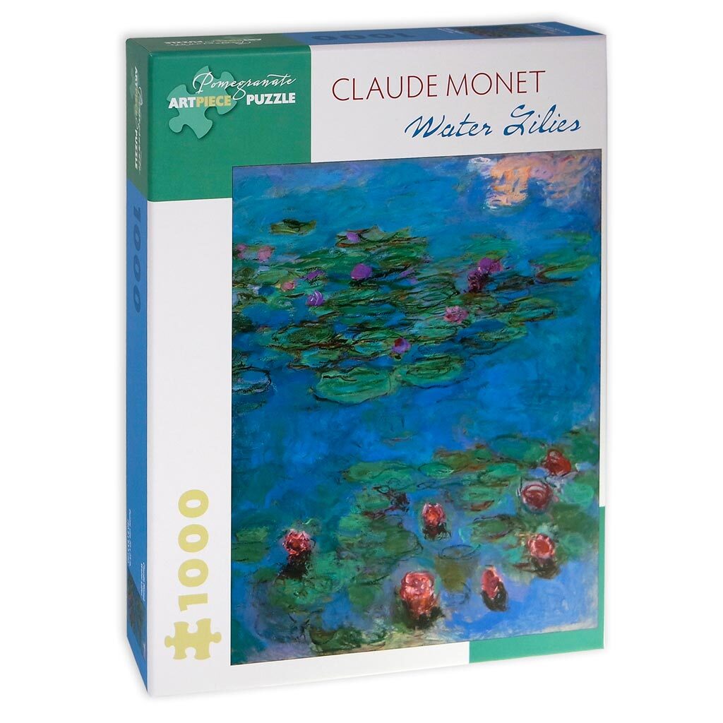 Monet Water lilies puzzle impressionista 1000 pezzi marca Pomegranate Monet Water lilies puzzle impressionista 1000 pezzi marca Pomegranate