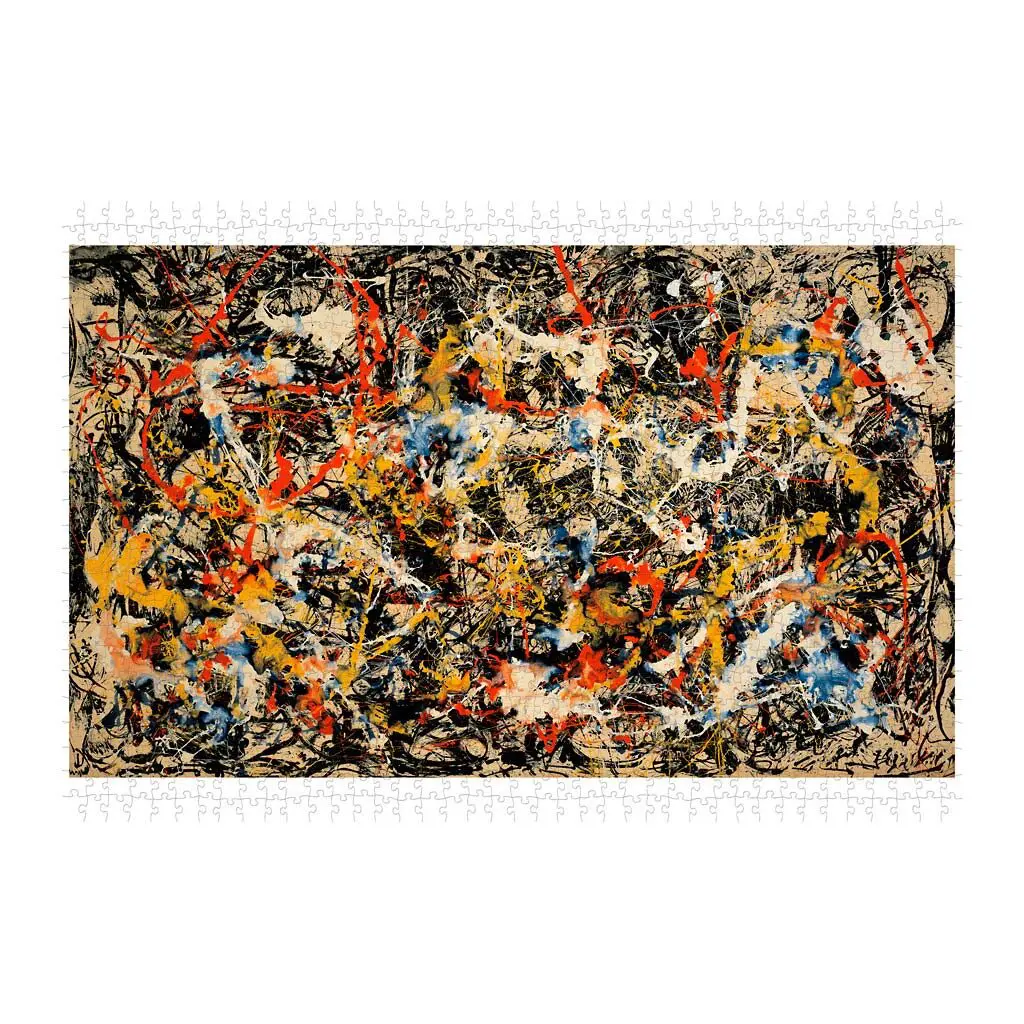 Pollock Convergence Puzzle Arte