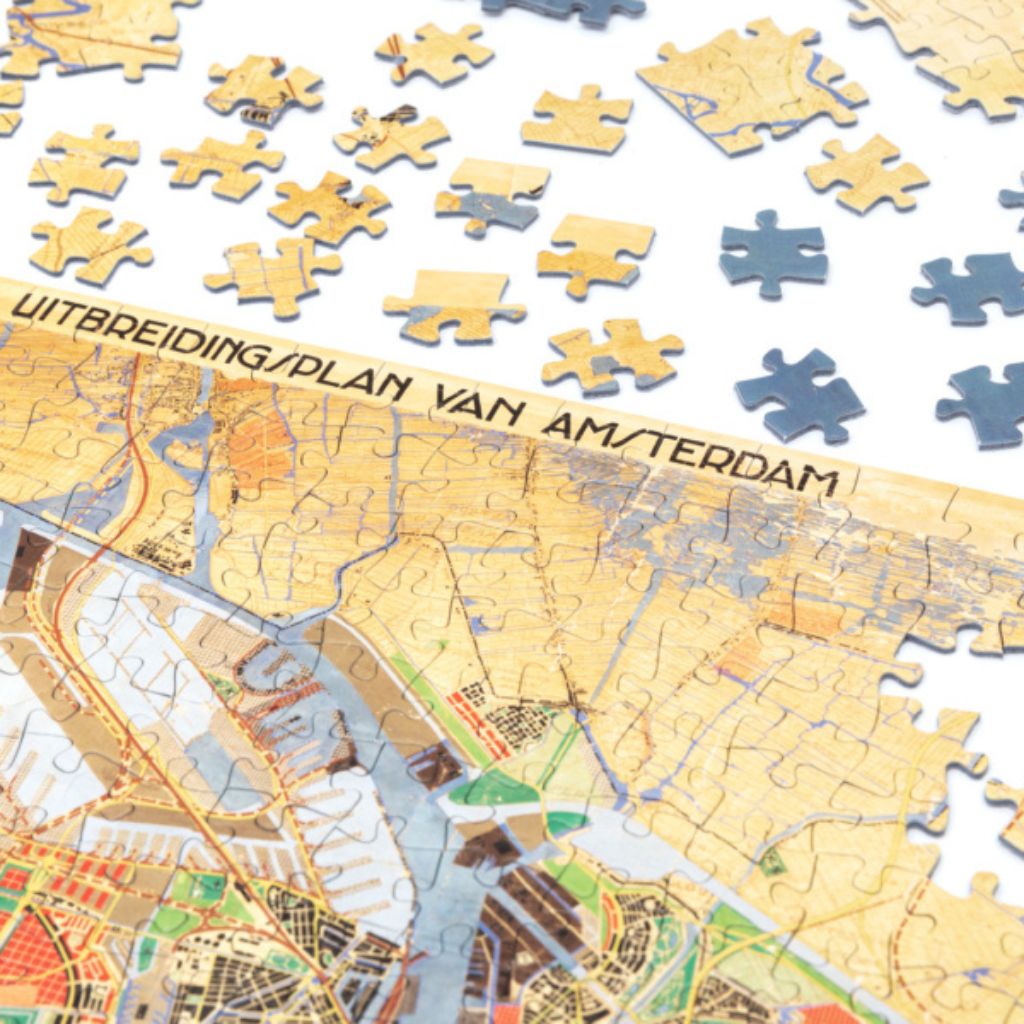 Puzzle Amsterdam Mappa