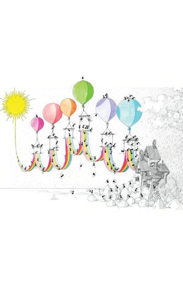 Puzzle Arcobaleno Vettori Formiche 1080 Pezzi