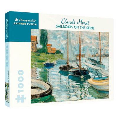 Puzzle Arte Homepage Sailboats On The Seine Monet