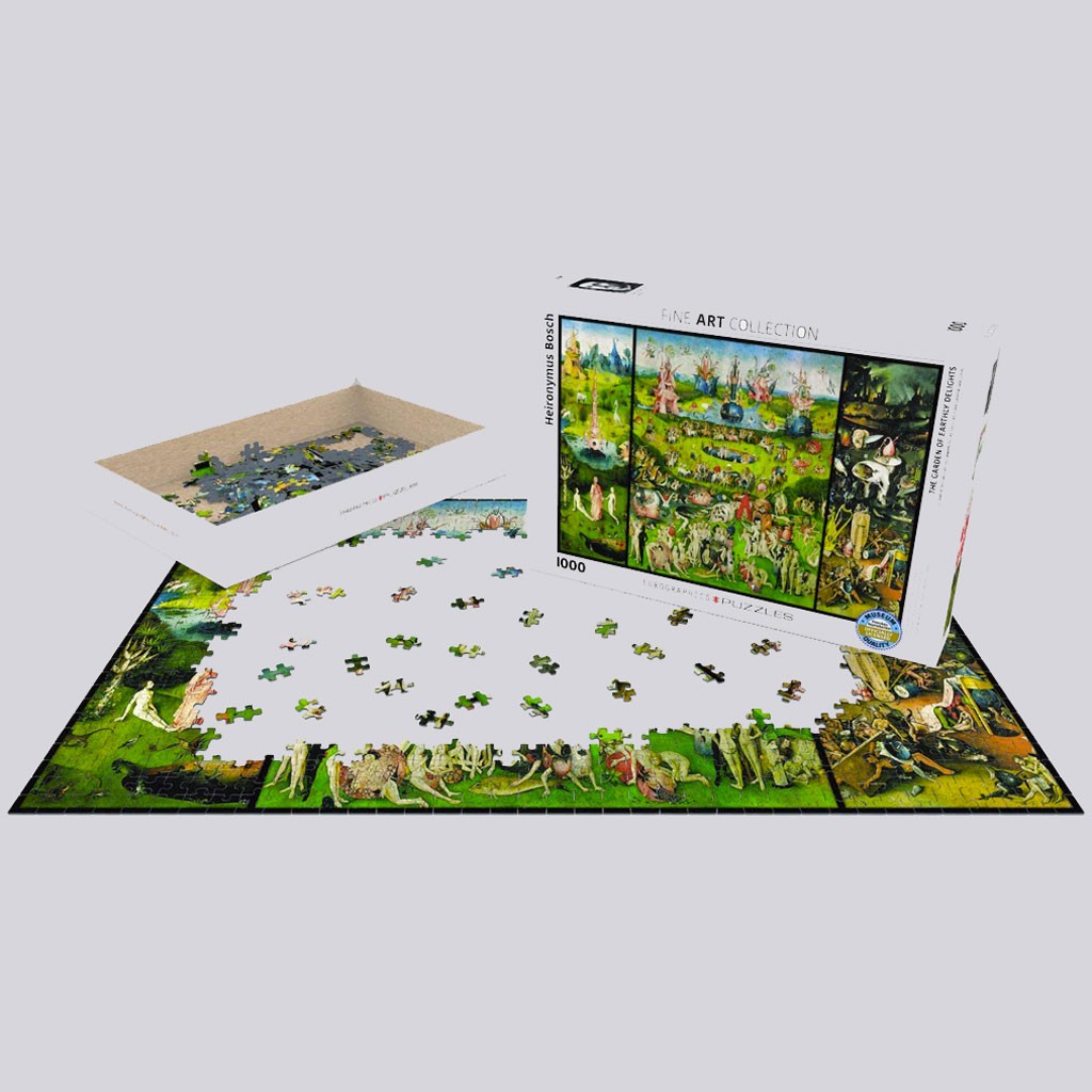 Puzzle Arte Trittico Del Giardino Delle Delizie