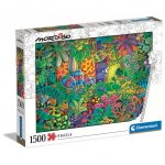 Clementoni Puzzle 1500 Pezzi 'The Painter' Mordillo: Sfida Per Adulti, Poster Incluso, Made In Italy, 84,5x59,5 Cm, Special Series