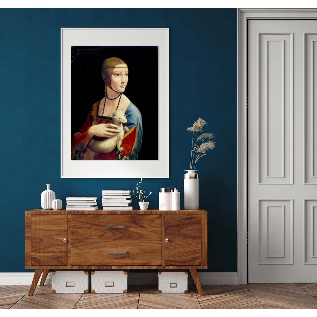 MaxRenard Puzzle 1000 Pezzi Per Adulti - Mona Lisa Di Leonardo Da Vinci, 68x49 Cm, Cartone Riciclato Con Poster Incluso