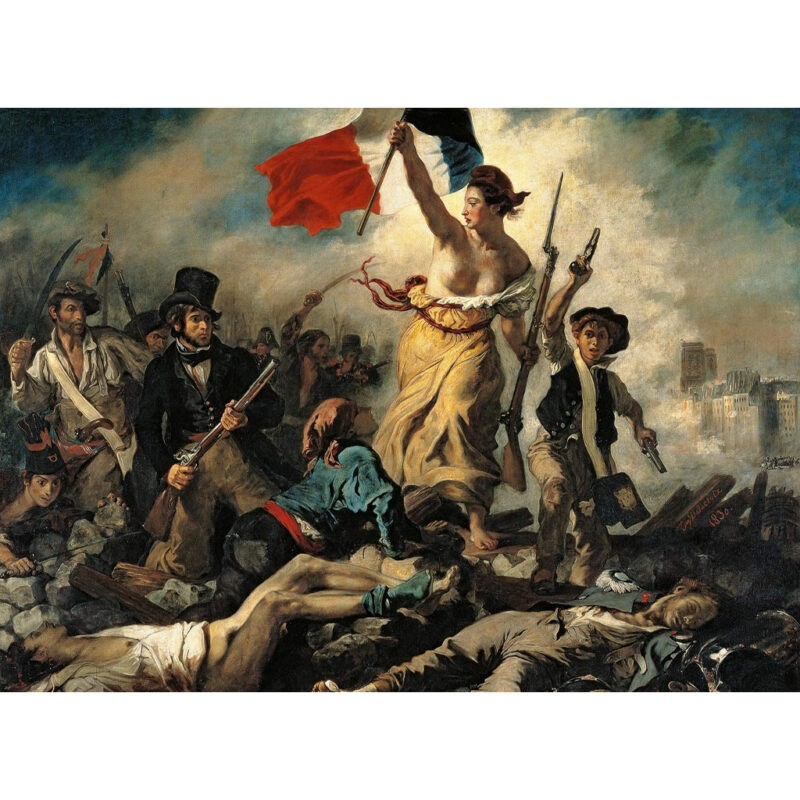 Puzzle Delacroix La Libertà Guida Il Popolo