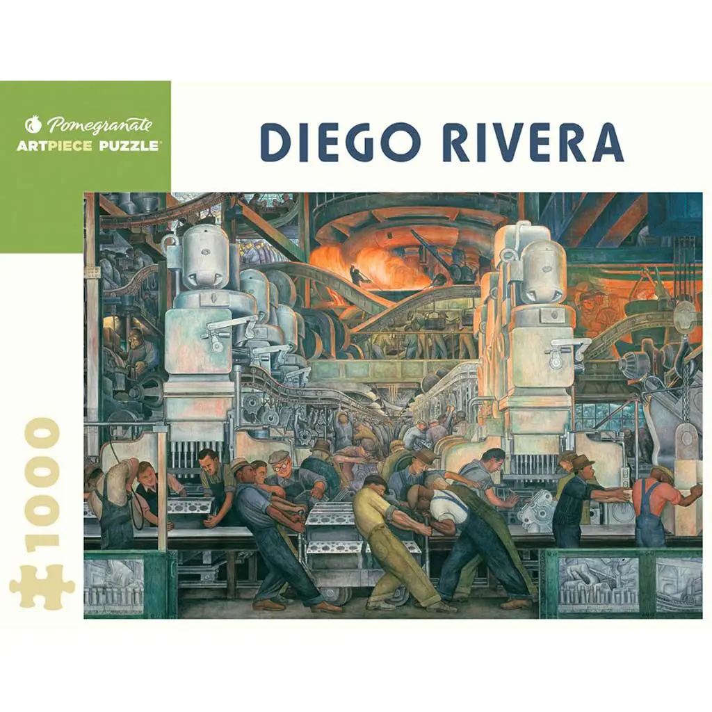 Puzzle Diego Rivera Detroit Industry Murals