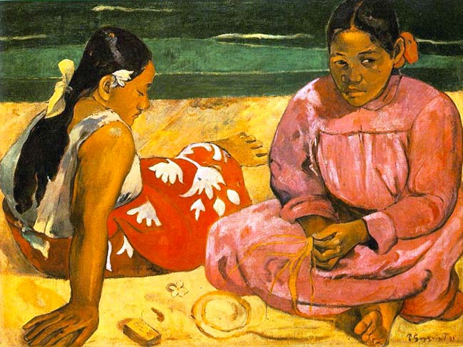 Puzzle Donne Tahitiane Gauguin Dipinto