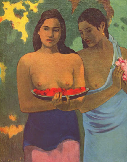 Puzzle Donne Tahitiane Gauguin Due Donne