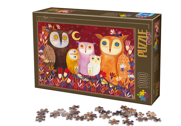 Puzzle Gufi