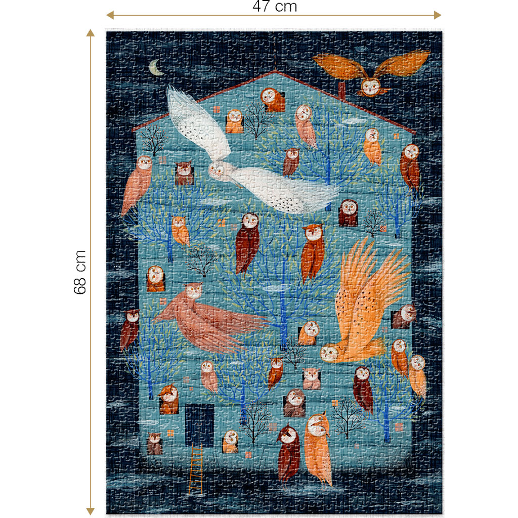 Puzzle Gufo Kurti