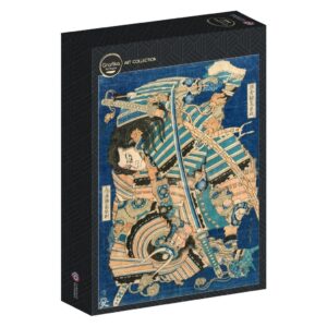 Confezione Grafika del Puzzle Hokusai Kamakura – 500 pezzi