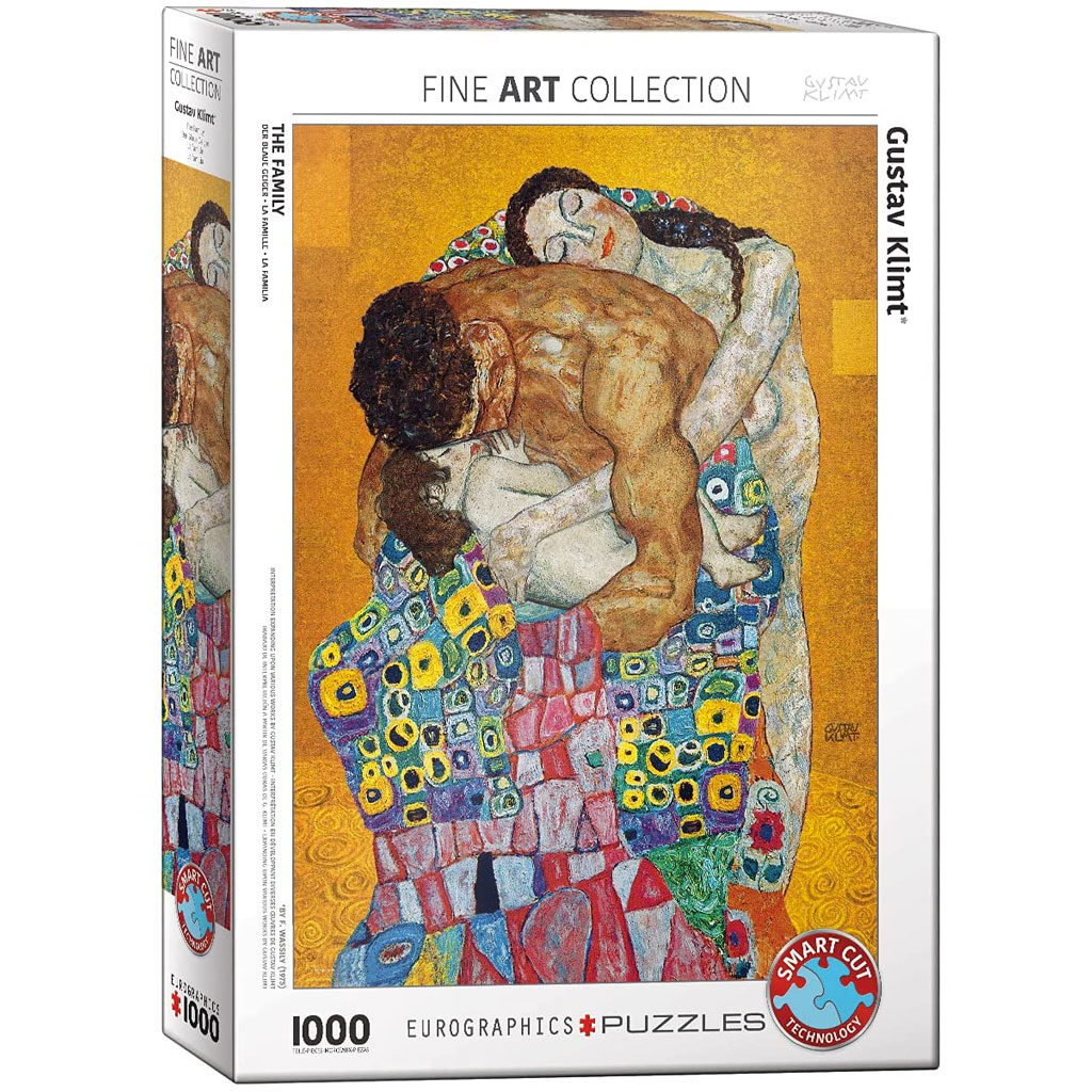 Puzzle Klimt the family da 1000 pezzi del marchio canadese Eurographics