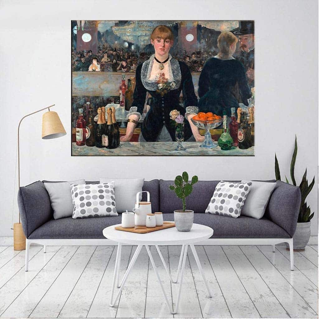 Puzzle Manet Bar Delle Folies Bergere