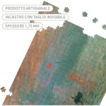 Dettaglio del puzzle Monet Impressione, levar del sole con spessore dei tasselli di 1,75 mm