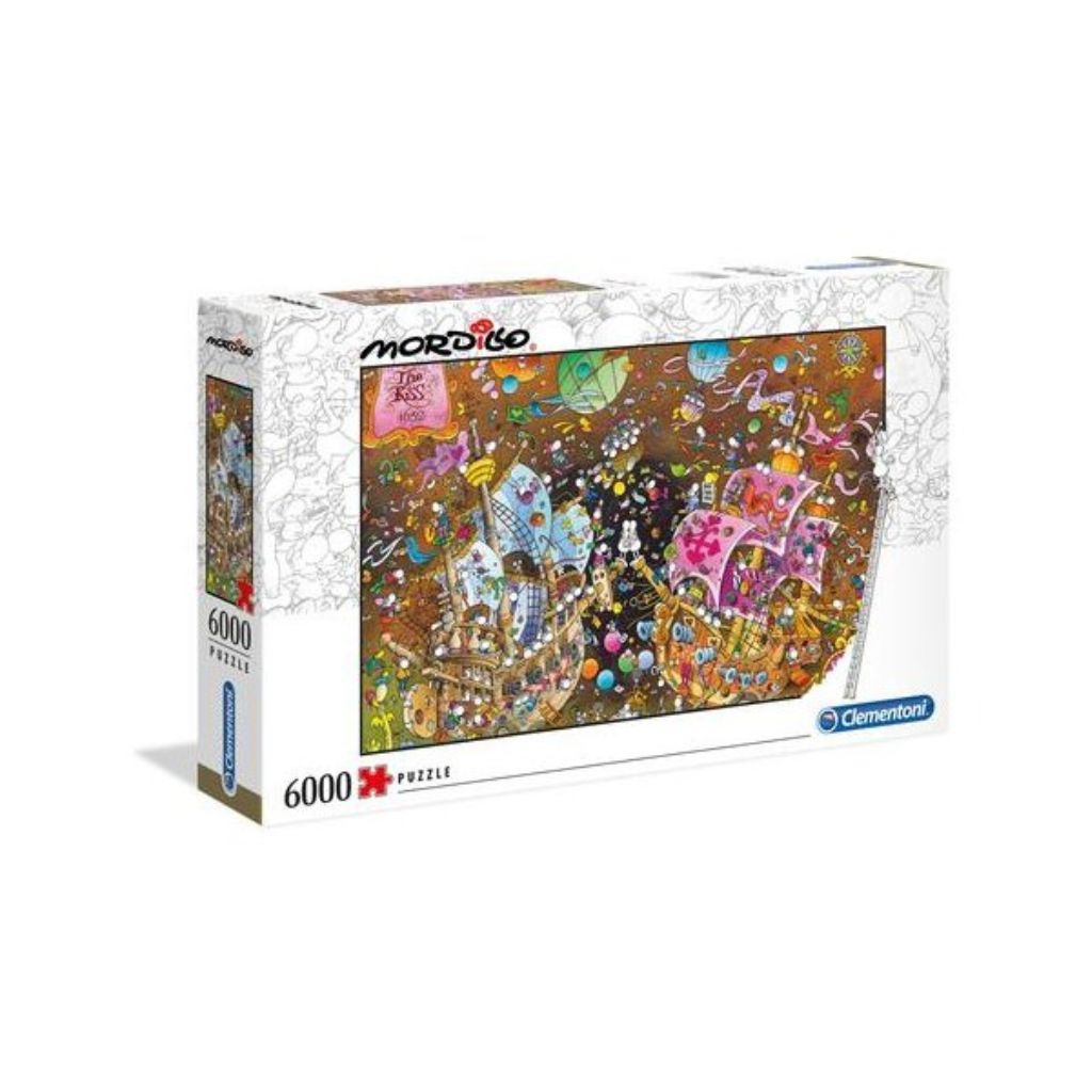 Puzzle Mordillo The Kiss 6000 Pezzi Clementoni