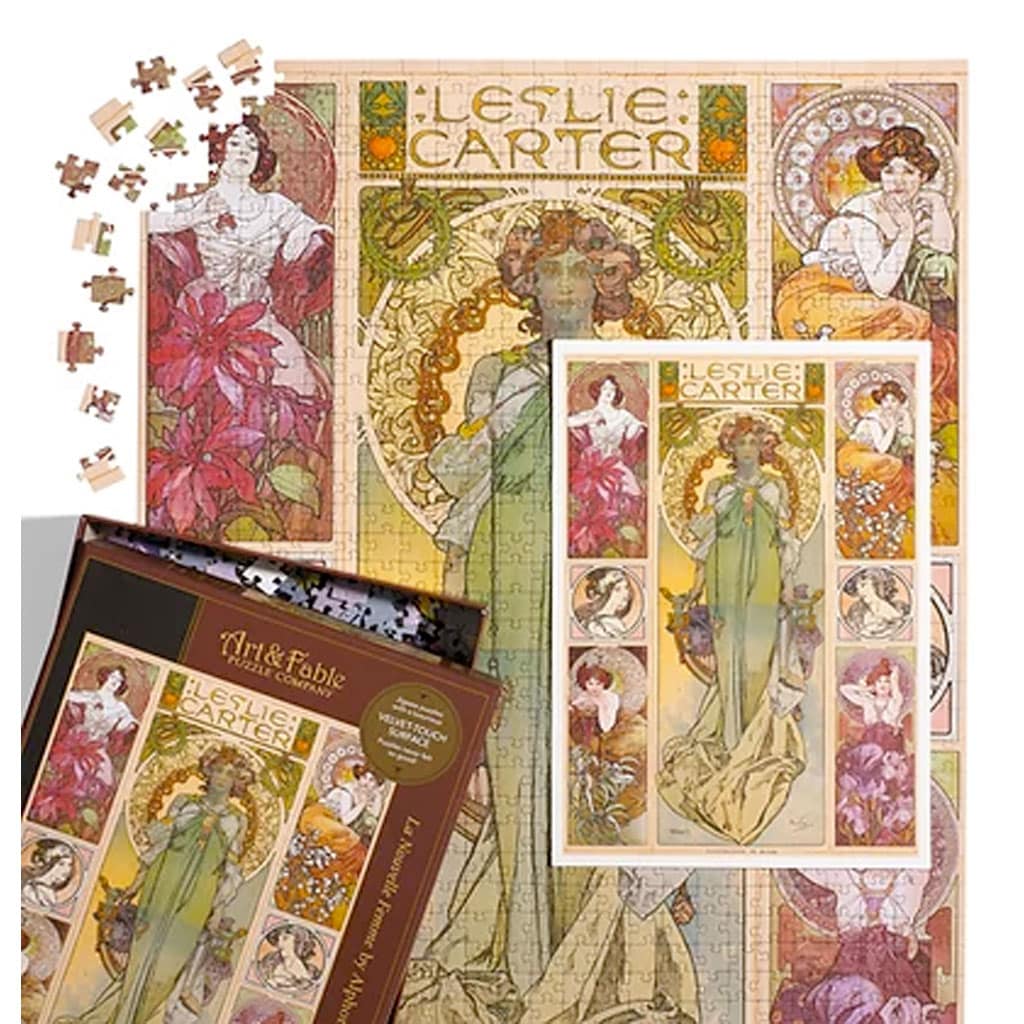 Puzzle Mucha La Nouvelle Femme 1000 Pezzi