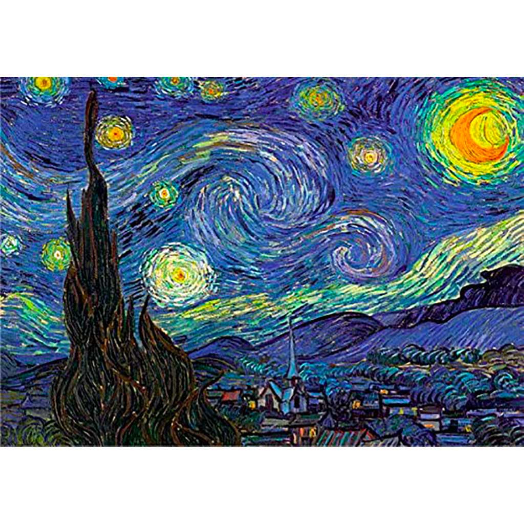 Puzzle Notte Stellata Dettaglio Dtoys 1000 Pz