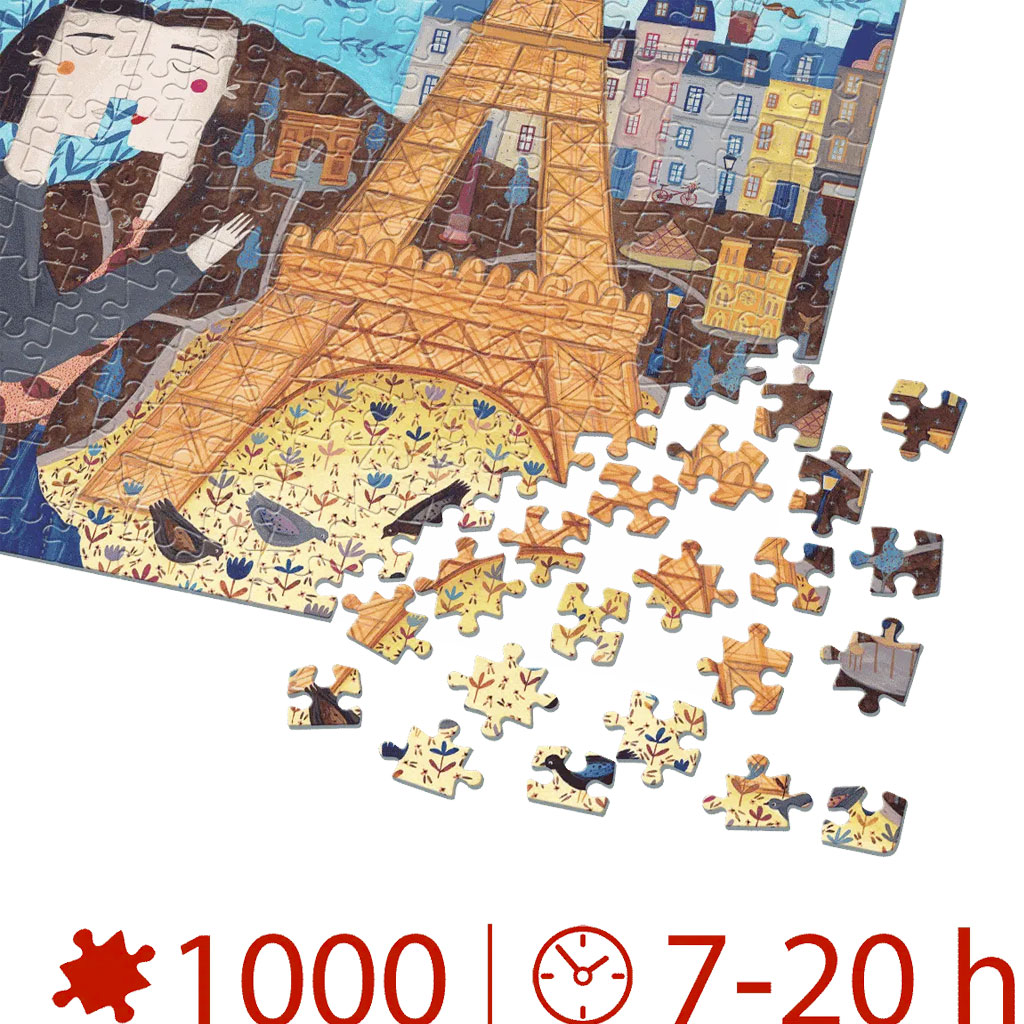 Puzzle da 1000 Pezzi - Monumenti Famosi - Castorland - Toys 4 You