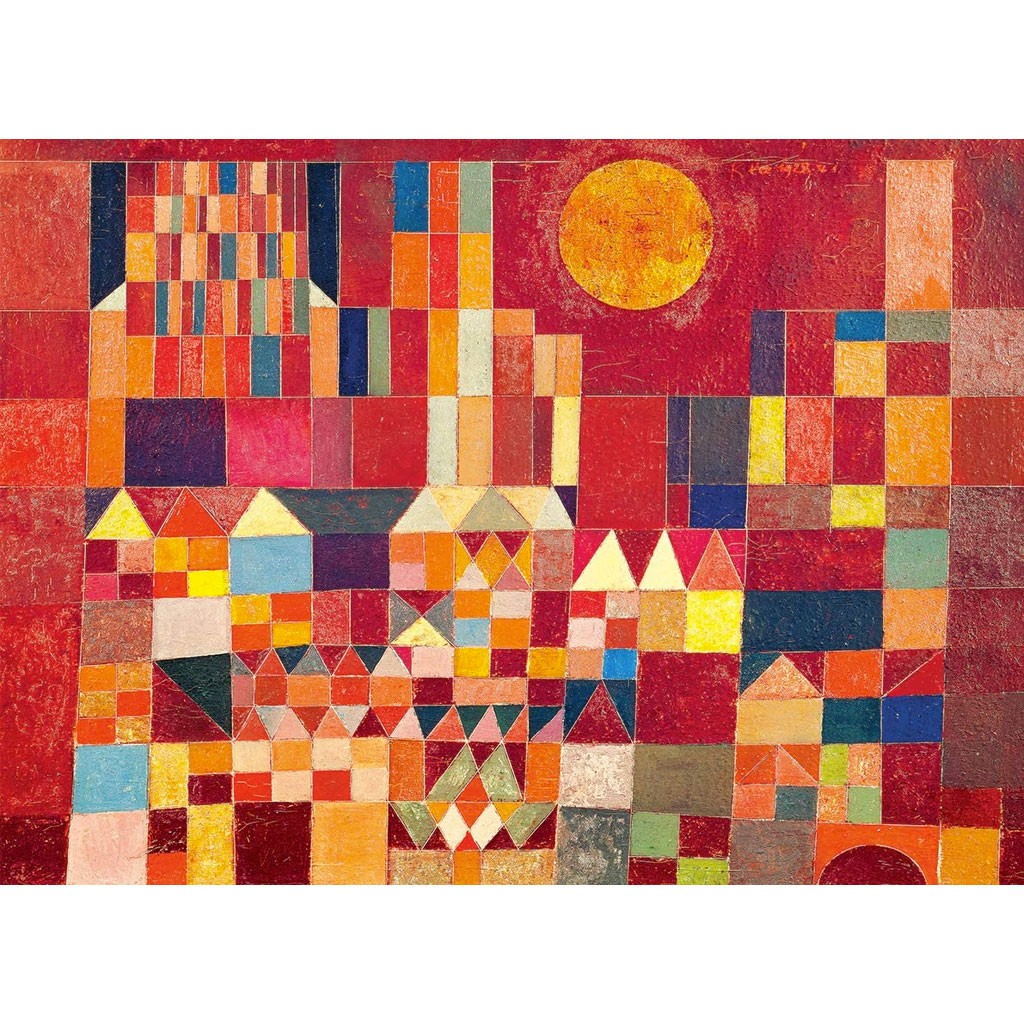 Puzzle Paul Klee Castello E Sole