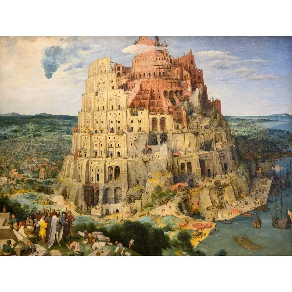 Puzzle Torre Di Babele Bruegel