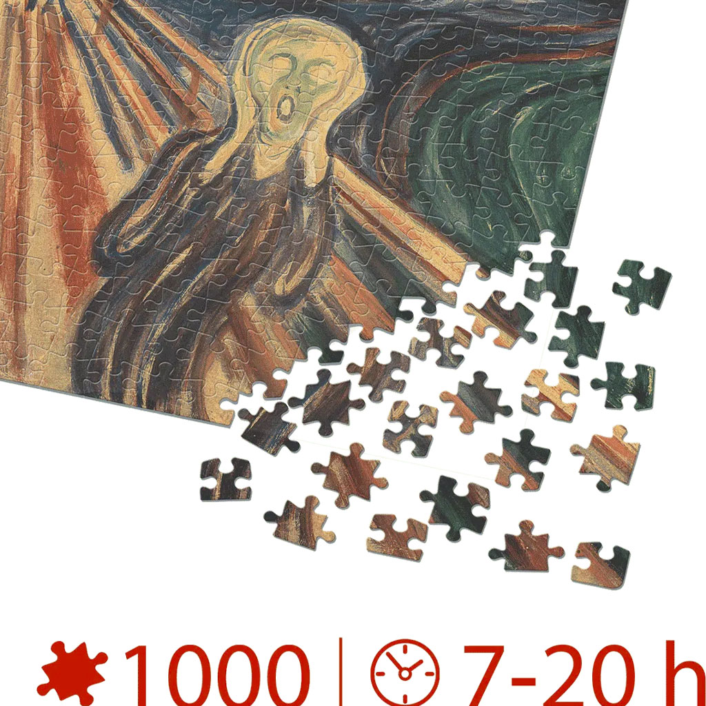 Puzzle Urlo Di Munch Dettaglio
