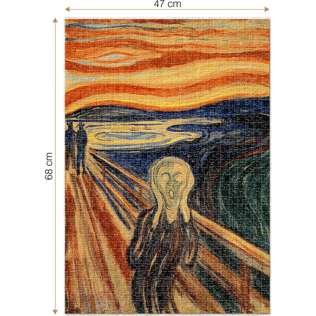 Puzzle Urlo Di Munch Dimensioni