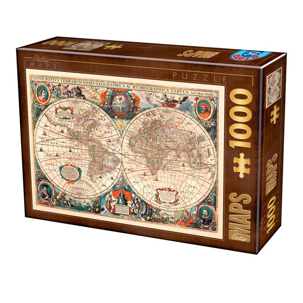 Puzzle World Map