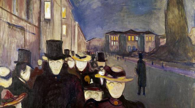 Sera Sul Viale Carl Johan Munch