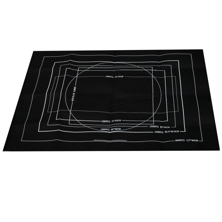 Puzelworx - Tappetino Puzzle Arrotolabile per Puzzle, 1500 Pezzi, Protezione, risparmiatore, organizzatore, Fondo in Gomma Antiscivolo, Tubo di rotolamento in Schiuma, Parte Superiore in Poliestere