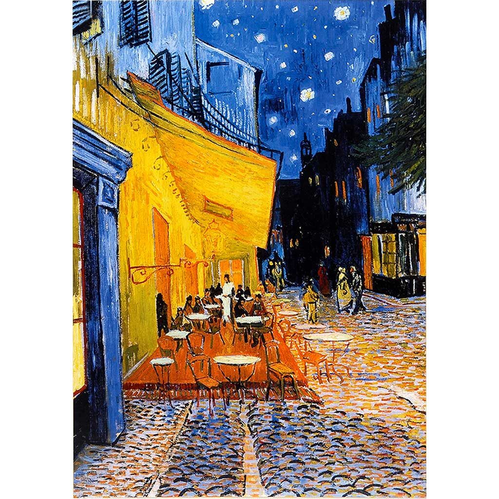 Van Gogh Arles Cafe Terace D Toys Puzzle 1000 Pezzi