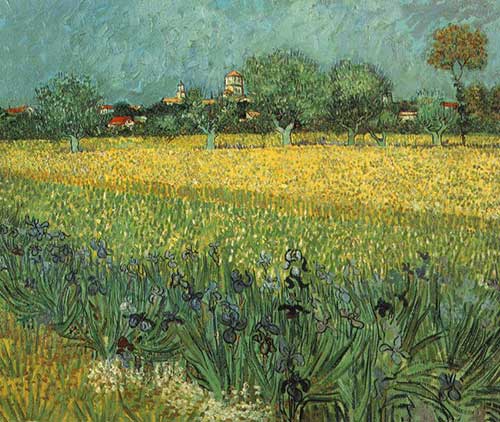 Veduta Arles Van Gogh